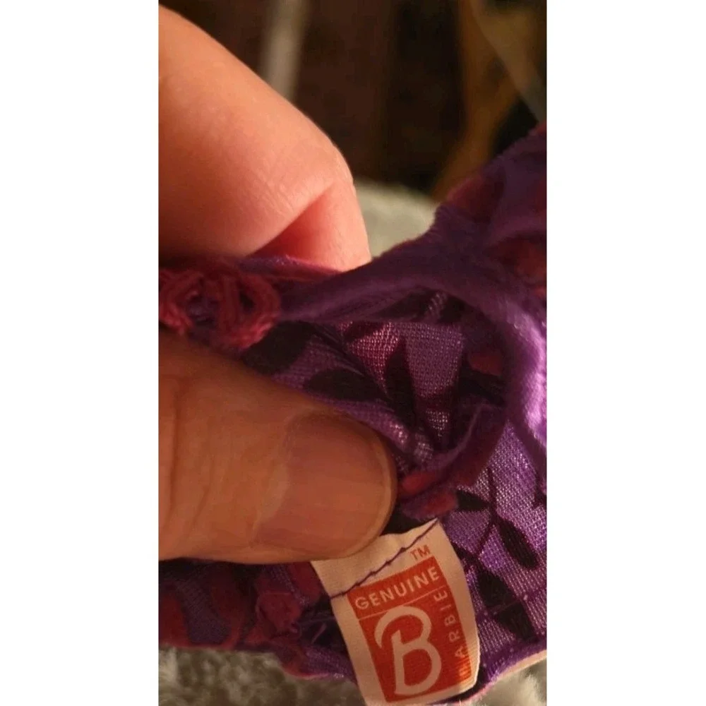 Barbie Generation Girl Chelsea Purple Mini Short Dress Genuine Pink Label